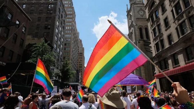 NYC pride parade
