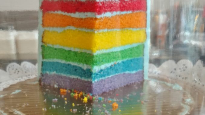 rainbow cake Castro
