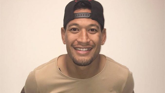 Israel Folau wildfires