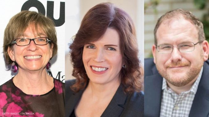 Chai Feldblum, Shawn Skelly, Dave Noble
