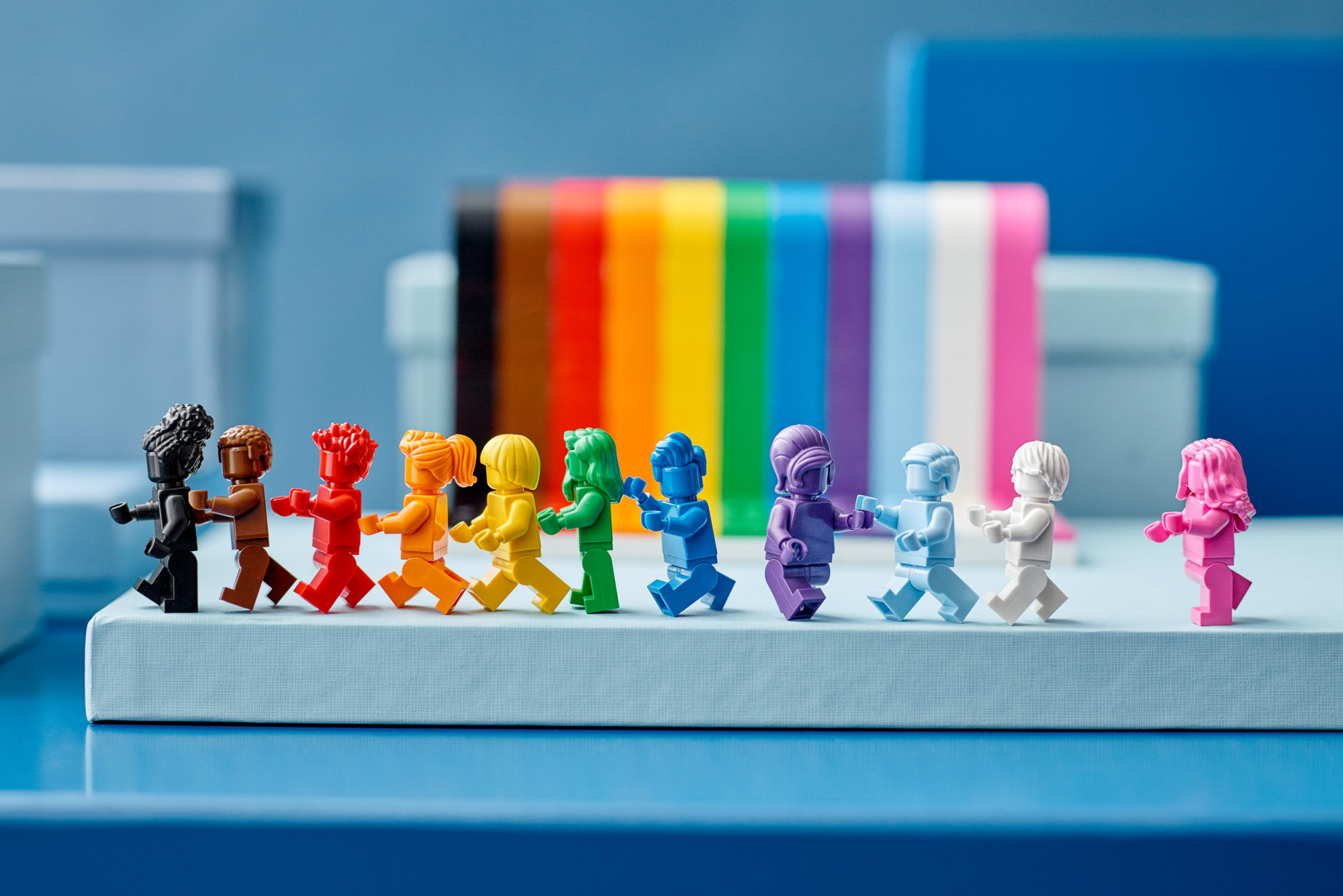 Lego announces 1st rainbow set ahead of LGBT Pride month compassQ