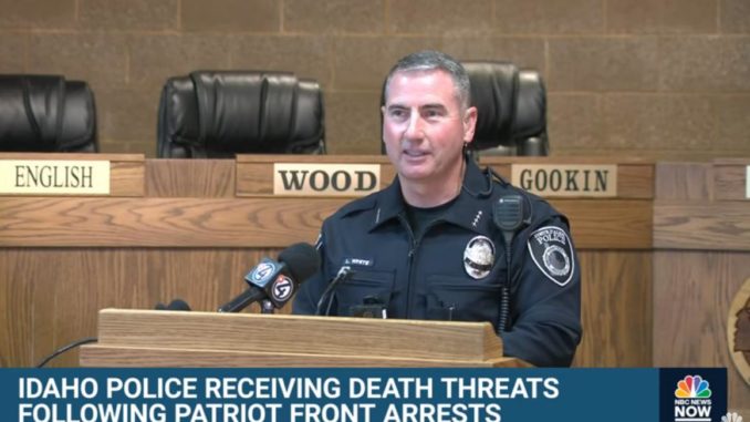 Idaho police death threats