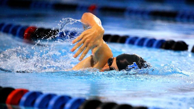 female swimmer