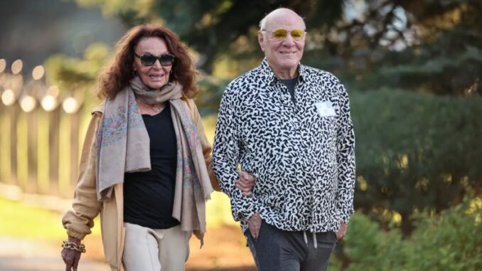 Barry Diller and Diane