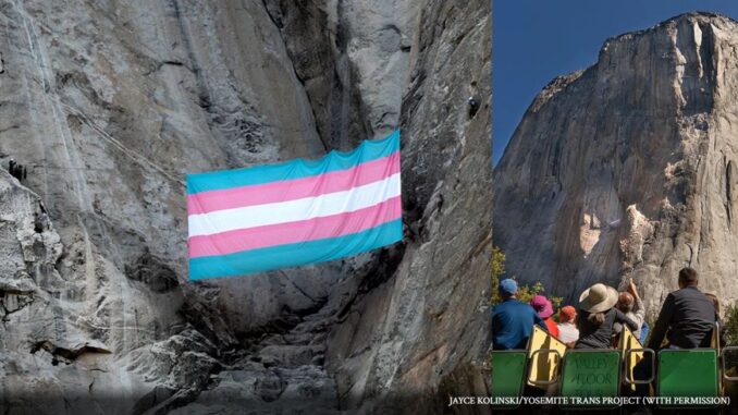 Yosemite trans flag